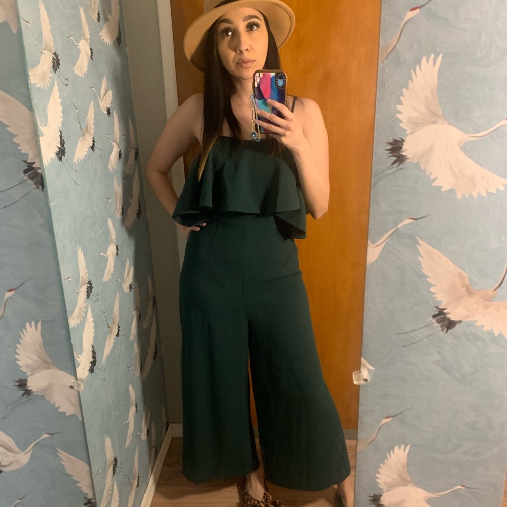 Green H&M jumpsuit | Gently worn